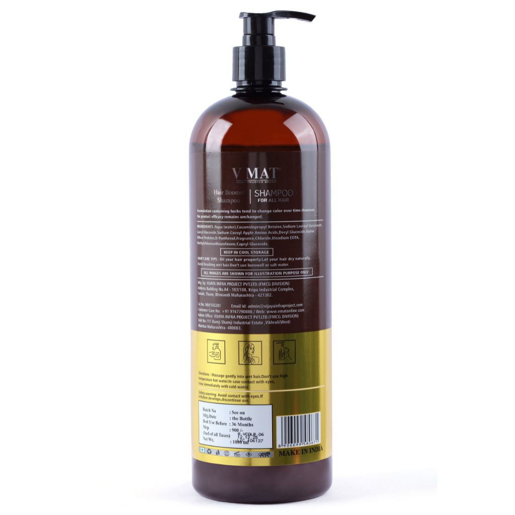 VMAT Hair Booster Shampoo with Tea Tree Oil
